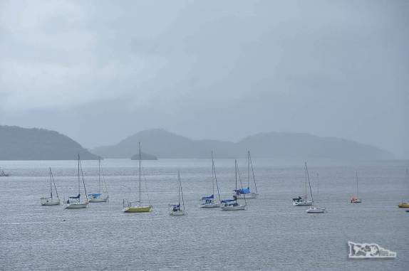 A plácida baía de Antonina, no litoral do Paraná